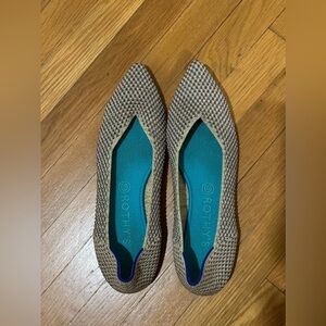 Like New-Rothys Limited Edition Multi Metallic Sparkling The Point Women’s Flats